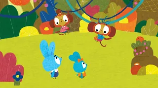 BUNNIES IN THE MIDDLE. Episode 3. BRAVE BUNNIES. Cartoon For Сhildren. Best Video for Kids