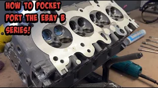 How-To Pocket Port the Ebay Honda B series!