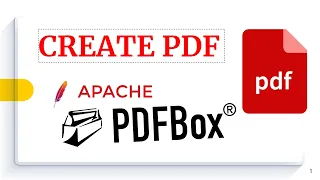 create pdf using pdfbox java library | create pdf in java | read write pdf in java | #okayjava