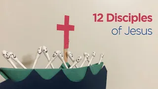 12 Disciples of Jesus | Sunday school Crafts