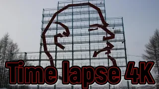 Time lapse 4К город Ухта май 2024 года