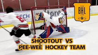 Shootout VS Pee-Wee Hockey Team