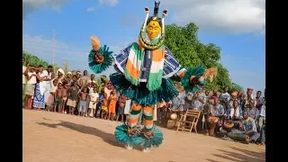 Zahouli, folklore gouro, Côte d'Ivoire