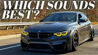 BMW F80 M3 Exhaust Compilation - Every Setup I Have Ran WITH SOUND CLIPS!