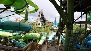 A Quiet Afternoon At Volcano Bay For Lunch, Slides, And Lazy Rivers!