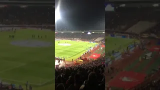 Red Star Belgrade vs PSG fans singing F u Neymar