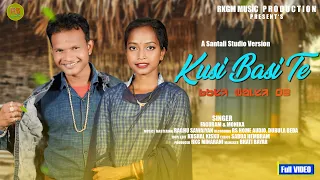 Kusi Basi Te || New Santali Song 2024|| STUDIO VERSION || Faguy & Monika || RkgM PRODUCTION || FHD