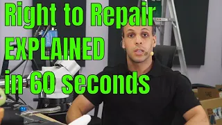 Right to Repair explained in under 60 seconds - FTC rulemaking testimony from Louis Rossmann