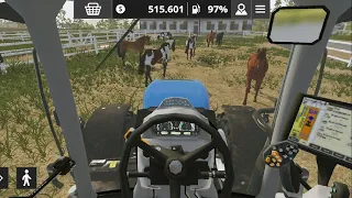 Fs20 Atları beslemek / Farming simulator 20