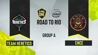CS:GO - Team Heretics vs. ENCE [Inferno] Map 2 - ESL One Road to Rio - Group A - EU