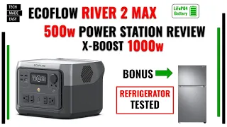 NEW EcoFlow River 2 MAX Power Station DETAILED Review solar generator