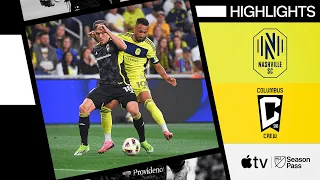 Nashville SC vs. Columbus Crew | Bicycle Kick Goal + Mukhtar's Drought Ends! | Full Match Highlights