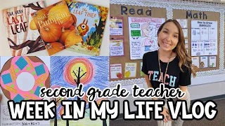 Vlog #3 in-depth week in 2nd grade, crafts, opinion writing & more || WEEK IN MY TEACHER LIFE