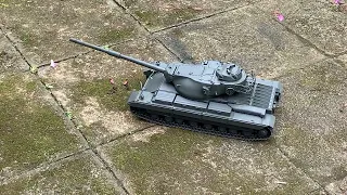 Conqueror FV214 - first drive at Backyard