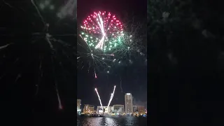 Fireworks in Al seef Dubai