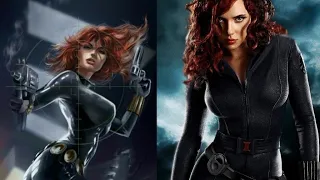 Scarlet Johansson says Black Widow was too sexualized.