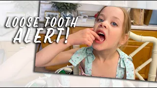 Violet is Losing Her First Tooth!