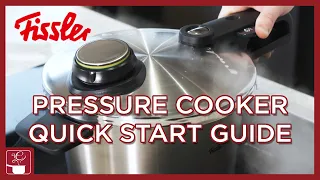 Fissler Pressure Cooker Quick Start Guide - Learn Pressure Cooker Basics w/ Vitavit Pressure Cooker!