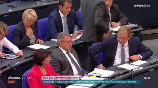 Bundestag: Geringerer Etat für Umwelt, Naturschutz und nukleare Sicherheit am 03.07.18