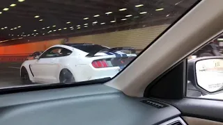 Epic SHELBY GT350R RIPS IN TUNNELS SOOO LOUD!!!!