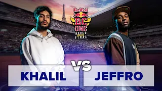 B-Boy Khalil vs. B-Boy Jeffro | Top 16 | Red Bull BC One 2023 World Final Paris