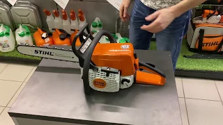 Обзор бензопилы STIHL MS 210. Новинка 2019 года.