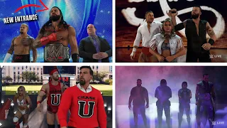 WWE 2K24 Entrances: New Bloodline Trio, Chase U, Judgement Day, LWO, Briggs & Jenson W/ Henley