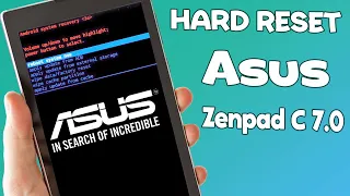 Hard Reset Asus Zenpad c 7.0 | Factory Reset Asus zenpad | Remove Pattern & password