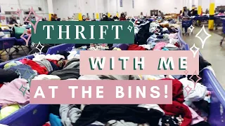 Thrift with Me at the Goodwill Outlet! (AKA The Bins) to Sell on Poshmark & Ebay