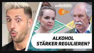 Ich reagiere auf: Volksdroge Alkohol: sollte der Staat stärker eingreifen? | 13 Fragen @unbubble