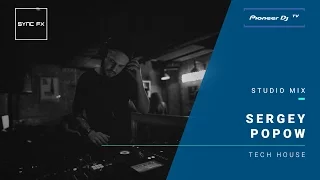 SERGEY POPOW (Sync Fx Audio) /tech house/ @ Pioneer DJ TV | Moscow