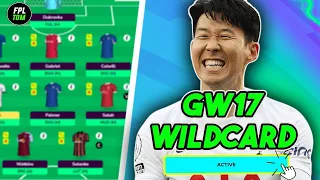 FPL GW17 ultimate KNEEJERK Wildcard! | Fantasy Premier League 2023/24