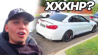 CRAZY FAST BMW M4 TEST DRIVE!!! (ALMOST CRASHED...)