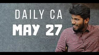 CURRENT AFFAIRS SESSION - MAY ( 27 ) | 20+ NEWS | DAILY CA  | ( BANK /SSC/RAILWAY )| Mr .JACKSON