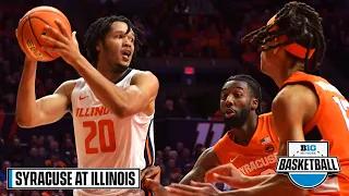 Syracuse at Illinois | Extended Highlights | Big Ten Men's Basketball | Nov. 29, 2022