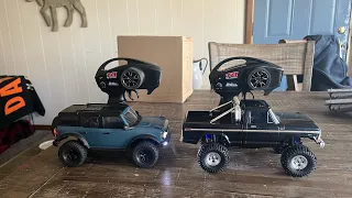 Which ones better. The Traxxas trx4m bronco or the new trx4m high trail