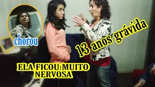 CONTEI A MINHA MÃE QUE MINHA IRMÃ DE 13 ANOS ESTÁ GRÁVIDA / TROLLAGEM / ELA CHOROU😥