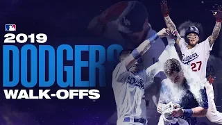 All the Los Angeles Dodgers Walk-offs from 2019!