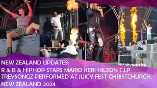 MARIO KERI T I P TREYSONGZ PERFORMED AT JUICY FEST CHRISTCHURCH, NEW ZEALAND 2024