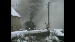 Dampflok Annaberg - Crottendorf (Deutsche Reichsbahn DDR Erzgebirge)