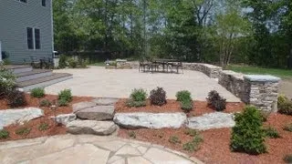 Constructing A Paver Patio Start to Finish (Time Lapse)