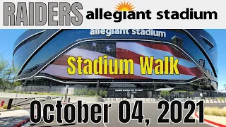 Las Vegas Raiders Allegiant Stadium Update 10 04 2021