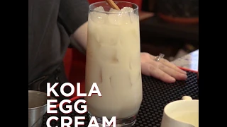 Kola Egg Cream - How to Make an Old-Fashioned Soda