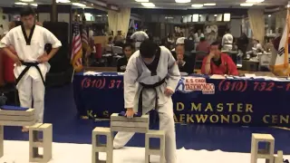 Taekwondo Brick Breaking