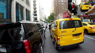 Cycling in NYC with Real Time Safety Commentary from Central Park to Wall Street via Broadway