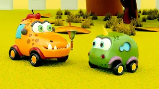 Машинки Мокас  играют в жмурки -  Мультфильм про машинки 🚙