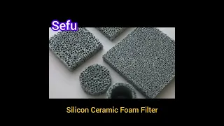 Silicon Ceramic Foam Filter #ceramic #silicon #foam #filter #casting #foundry