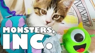 Disney Pixar's Monsters, Inc. (Cute Kitten Version)