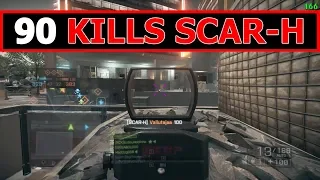 90Kills SCAR-H Dawnbreaker Domination - Battlefield 4