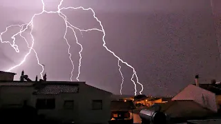 Trovoada Portugal, Tempestade Algarve, Tormenta, Thunderstorm